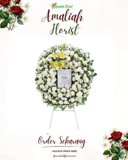 Krans Bunga Duka Temayang